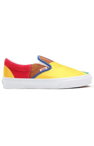 (3Tb44B) Pride Classic Slip On Shoes   Patchwork