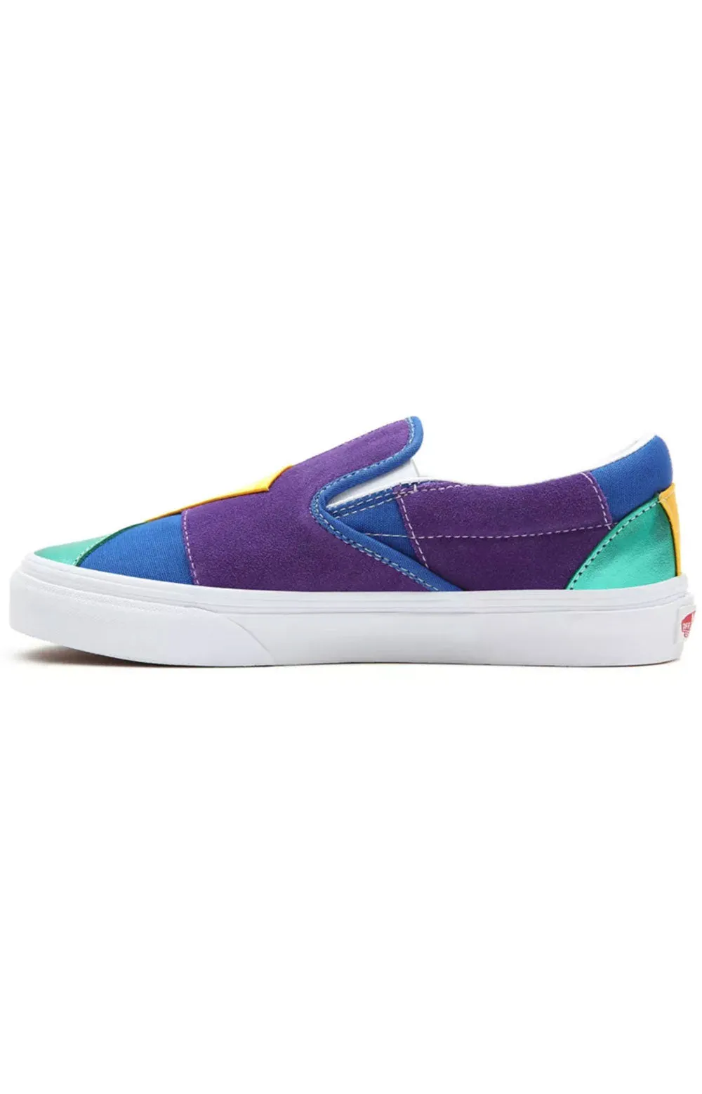 (3Tb44B) Pride Classic Slip On Shoes   Patchwork