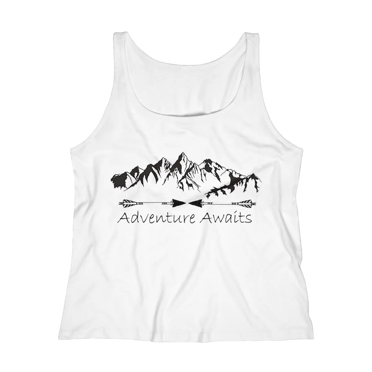 Adventure Awaits Women's Relaxed Jersey Tank Top