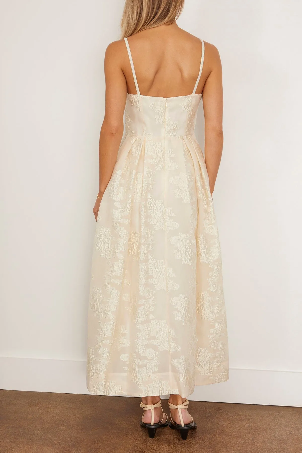 Annette Dress in Ivory