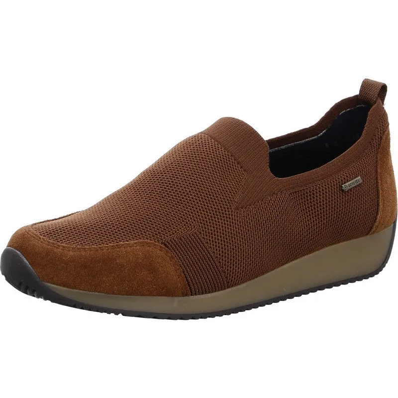 Ara Women's Lissabon Gore-tex Slip-on Brown