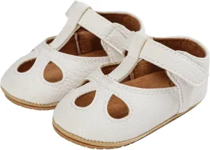 Baby Girls Mary Jane Flats Shoes Infant Hollowed Non-Slip Soft Sole Sandals Toddler First Walkers Outdoor Sneakers