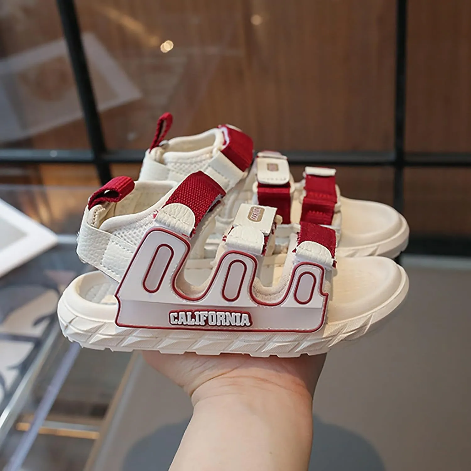 Baby Kids Princess Dress Boys Girls Summer Open Toe Sneakers Casual Lightweight Beach Shoes Sandals Lightweight Shoes