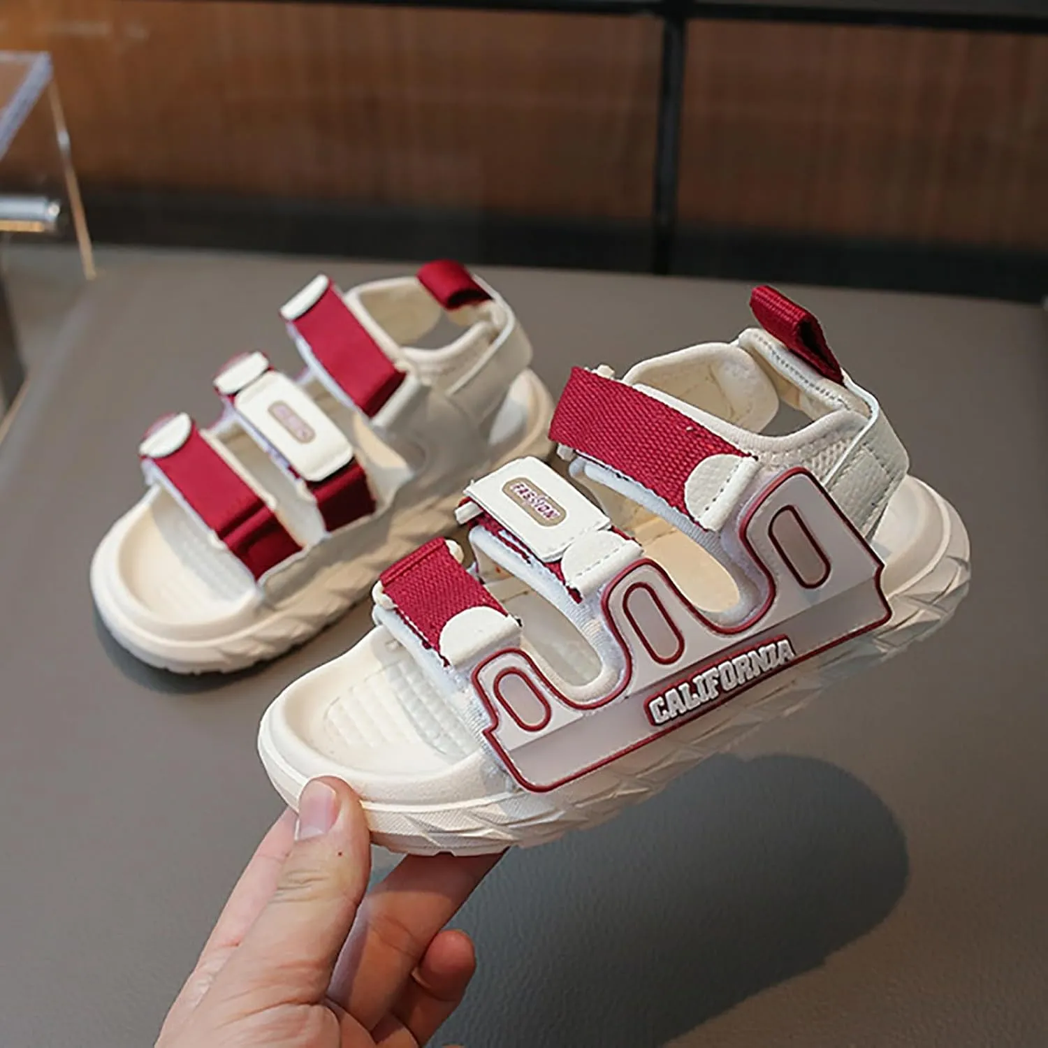 Baby Kids Princess Dress Boys Girls Summer Open Toe Sneakers Casual Lightweight Beach Shoes Sandals Lightweight Shoes