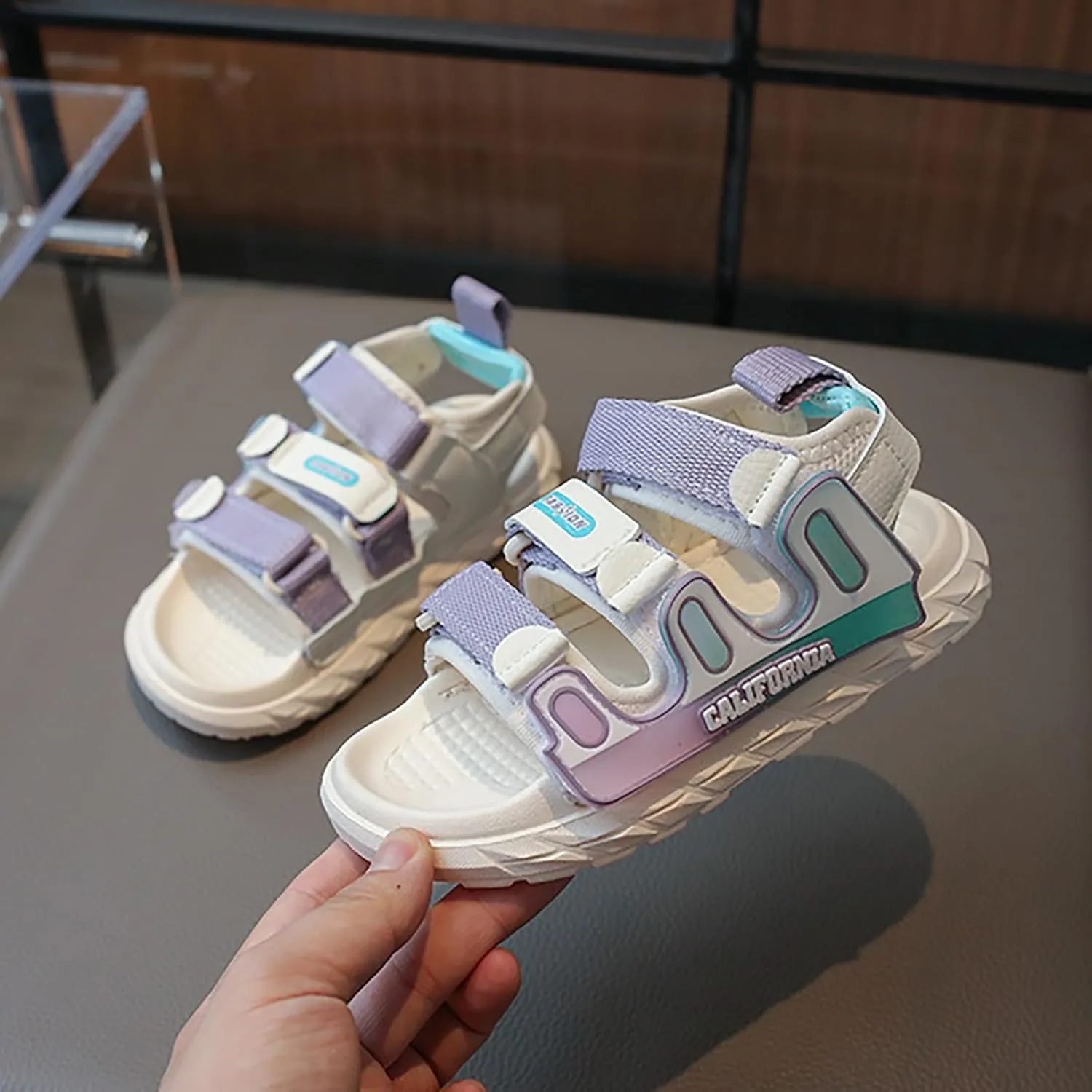 Baby Kids Princess Dress Boys Girls Summer Open Toe Sneakers Casual Lightweight Beach Shoes Sandals Lightweight Shoes