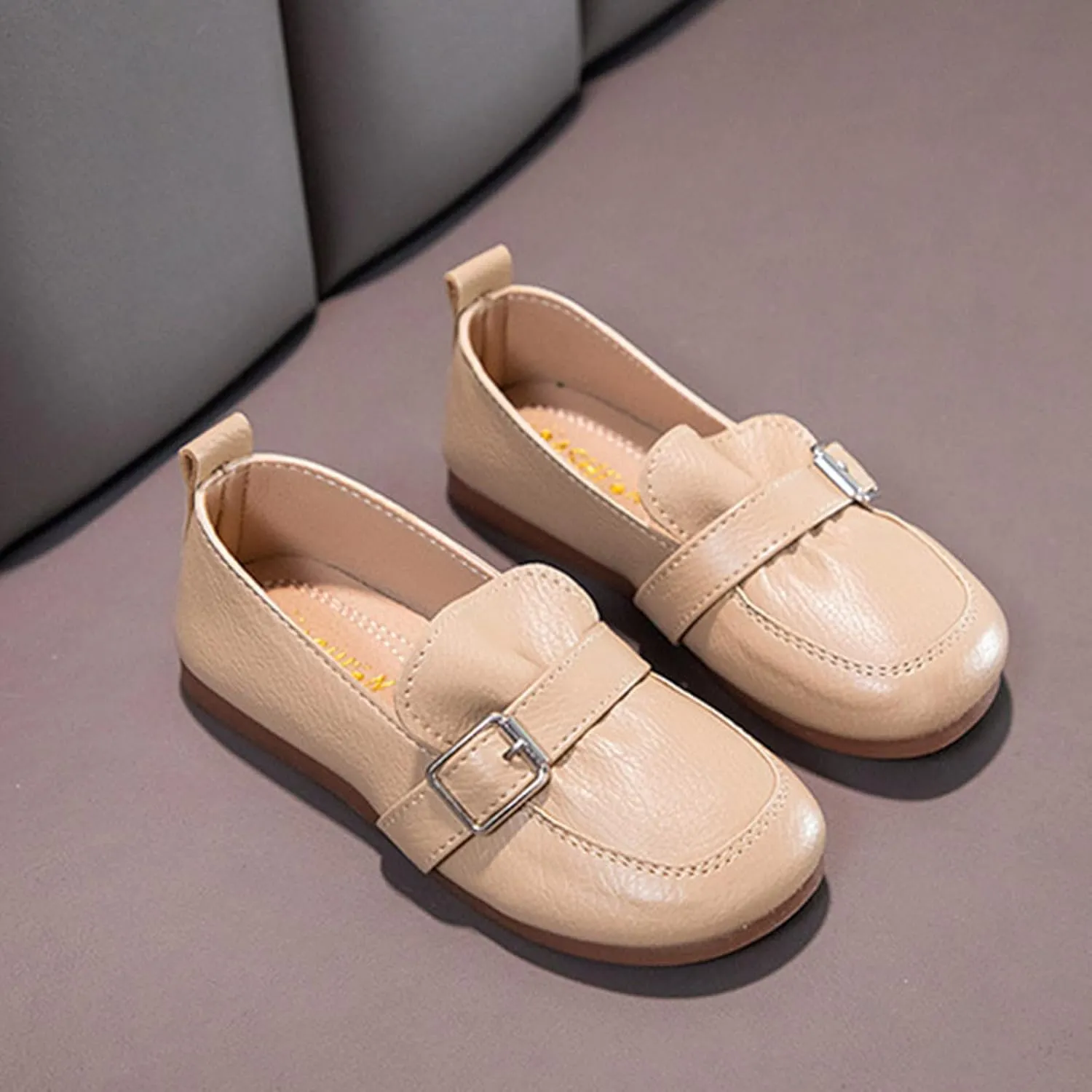 Baby Kids Princess Dress Fashion Spring Summer Children's Casual Shoes Girls' Leather Shoes Flat Sole Slip on Water Shoe