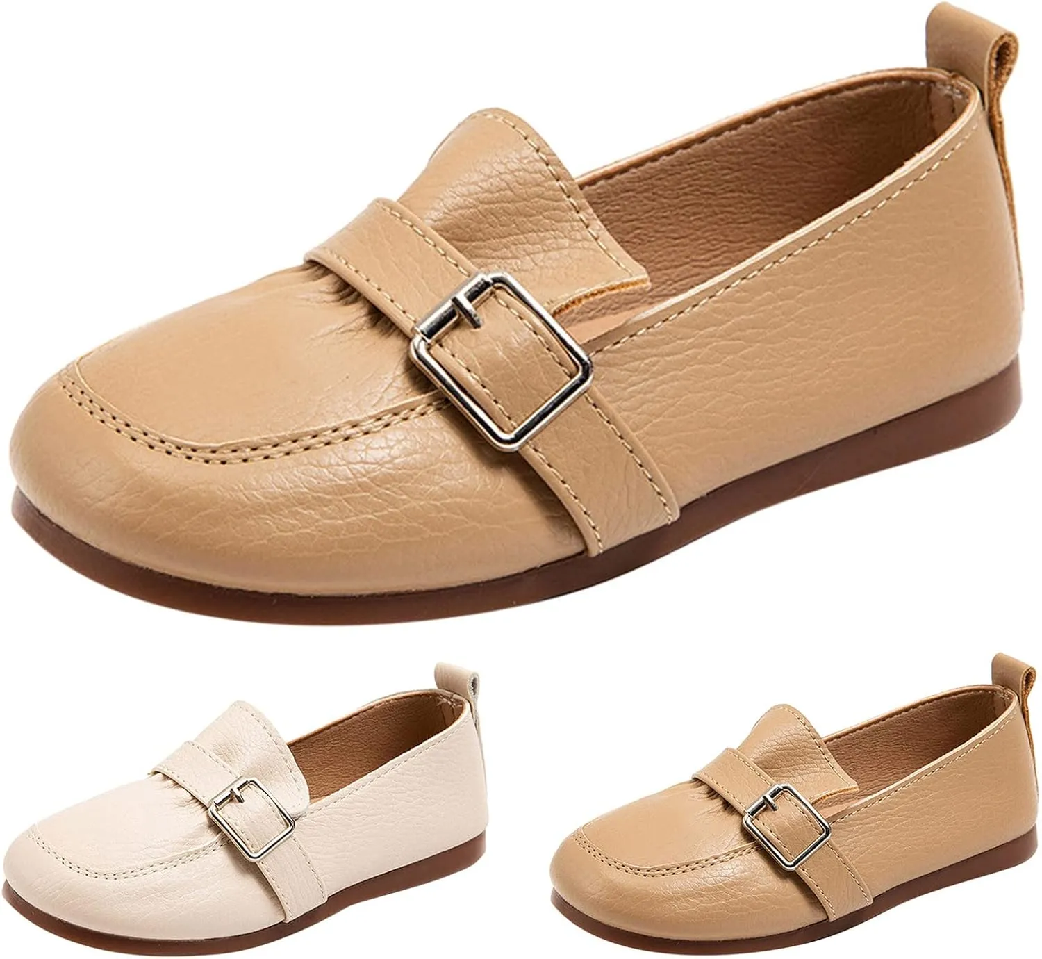 Baby Kids Princess Dress Fashion Spring Summer Children's Casual Shoes Girls' Leather Shoes Flat Sole Slip on Water Shoe