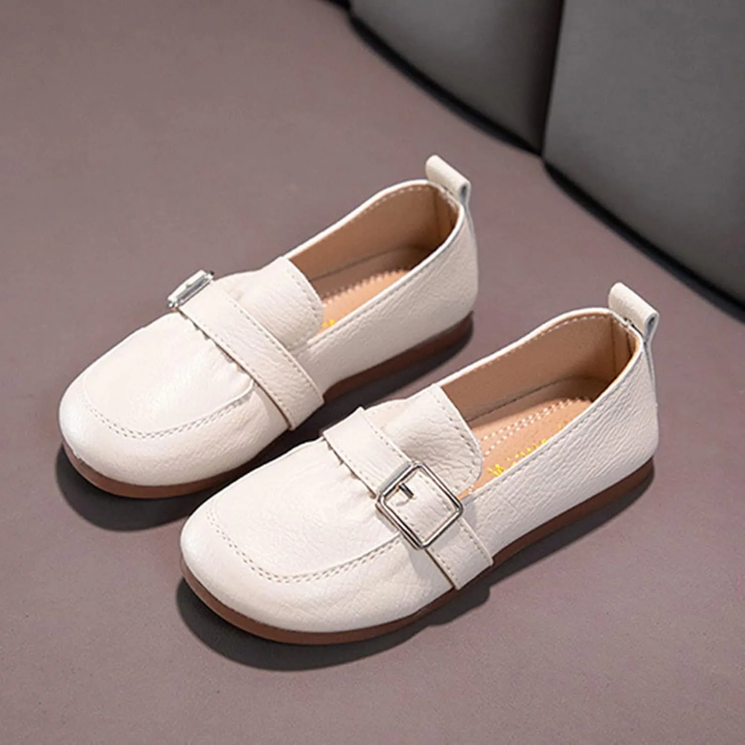 Baby Kids Princess Dress Fashion Spring Summer Children's Casual Shoes Girls' Leather Shoes Flat Sole Slip on Water Shoe