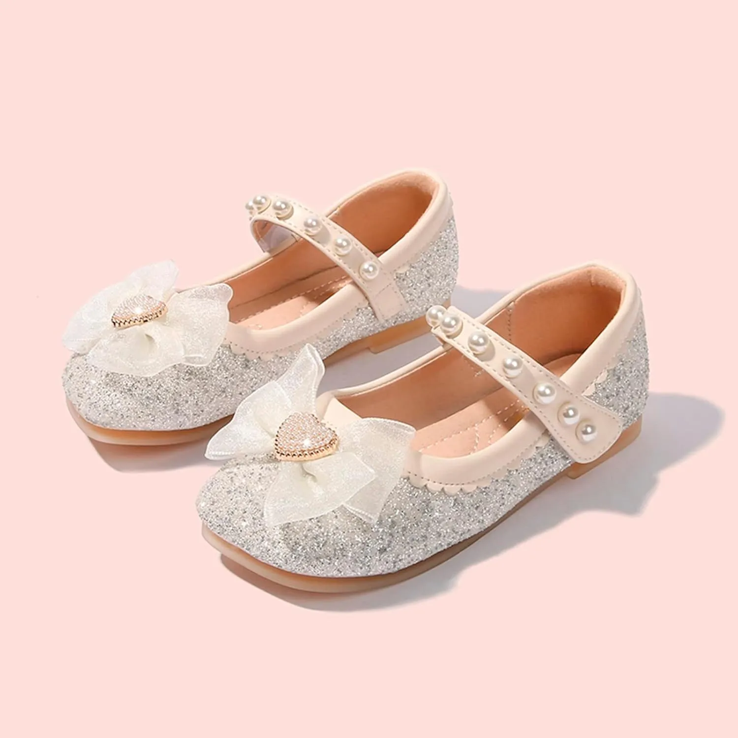 Baby Kids Princess Dress Girl Shoes Small Leather Shoes Single Shoes Children Dance Shoes Girls Leather Soft Closed Toe