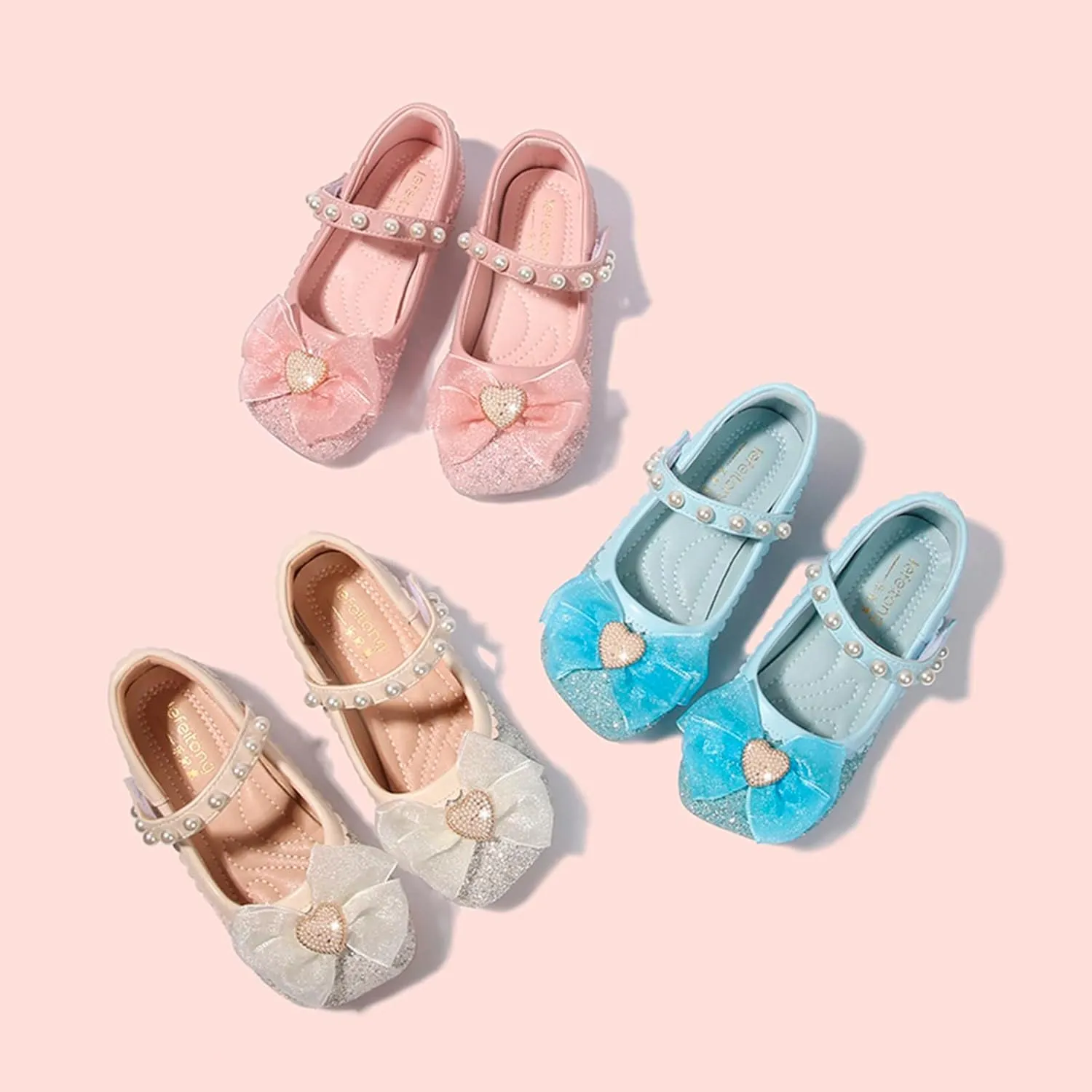 Baby Kids Princess Dress Girl Shoes Small Leather Shoes Single Shoes Children Dance Shoes Girls Leather Soft Closed Toe