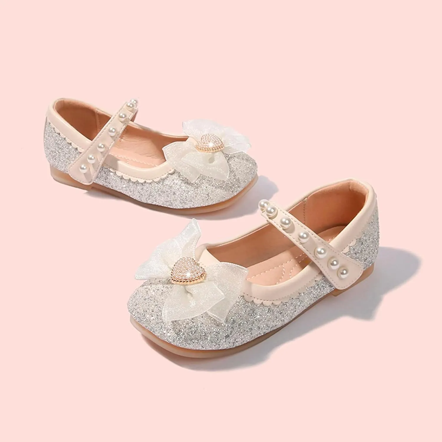Baby Kids Princess Dress Girl Shoes Small Leather Shoes Single Shoes Children Dance Shoes Girls Leather Soft Closed Toe
