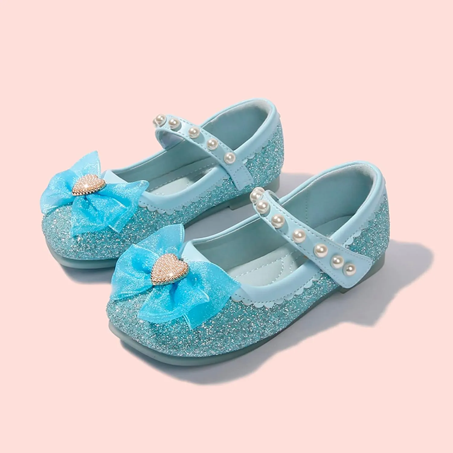 Baby Kids Princess Dress Girl Shoes Small Leather Shoes Single Shoes Children Dance Shoes Girls Leather Soft Closed Toe