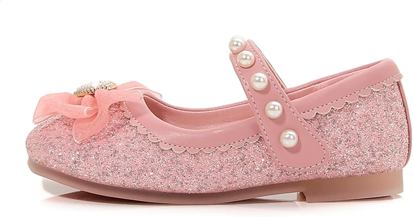 Baby Kids Princess Dress Girl Shoes Small Leather Shoes Single Shoes Children Dance Shoes Girls Leather Soft Closed Toe