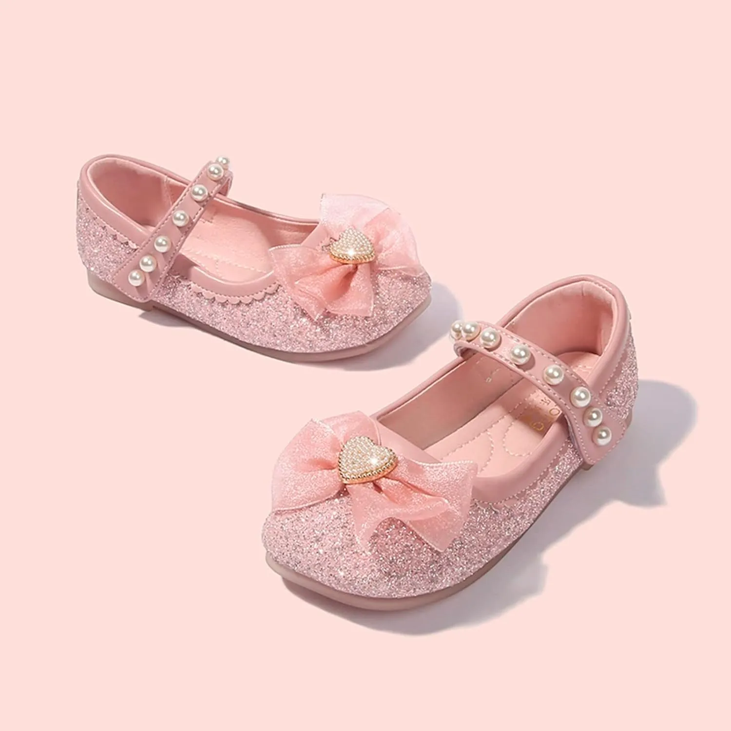 Baby Kids Princess Dress Girl Shoes Small Leather Shoes Single Shoes Children Dance Shoes Girls Leather Soft Closed Toe