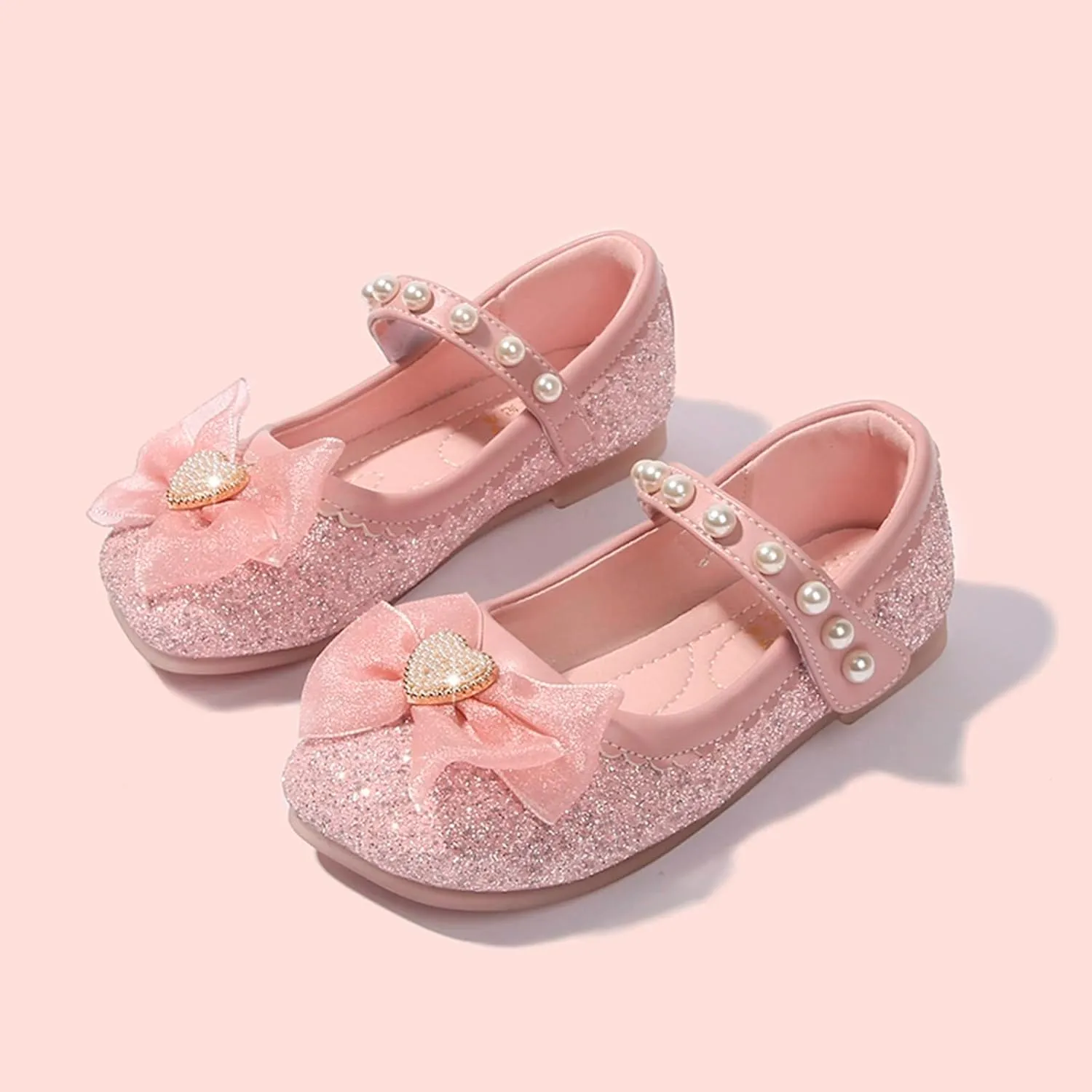 Baby Kids Princess Dress Girl Shoes Small Leather Shoes Single Shoes Children Dance Shoes Girls Leather Soft Closed Toe