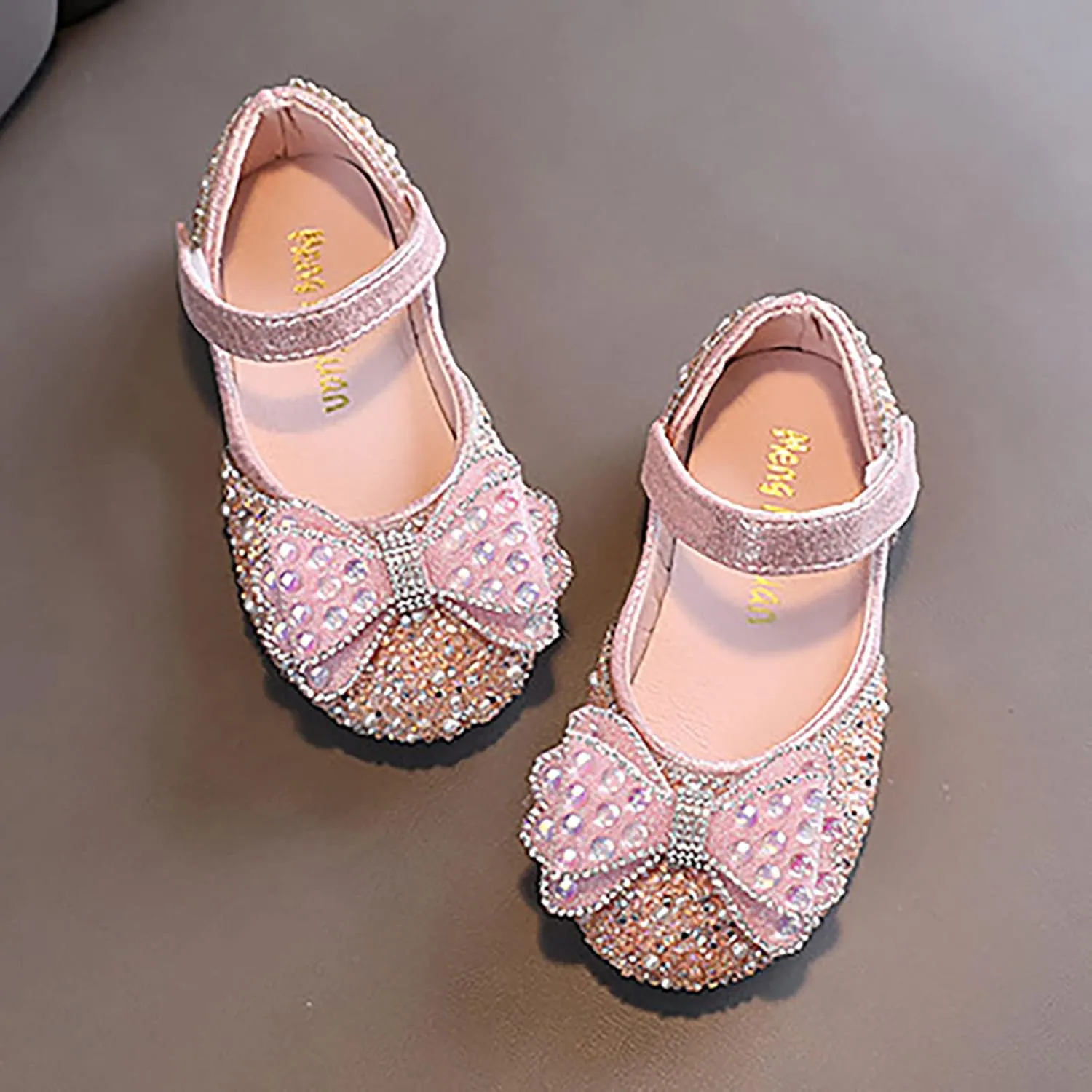 Baby Princess Dress Fashion Spring And Summer Children Dance Shoes Girls Performance Princess Buckles With Hook and Loop