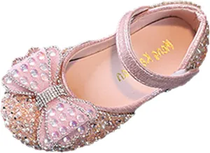 Baby Princess Dress Fashion Spring And Summer Children Dance Shoes Girls Performance Princess Buckles With Hook and Loop