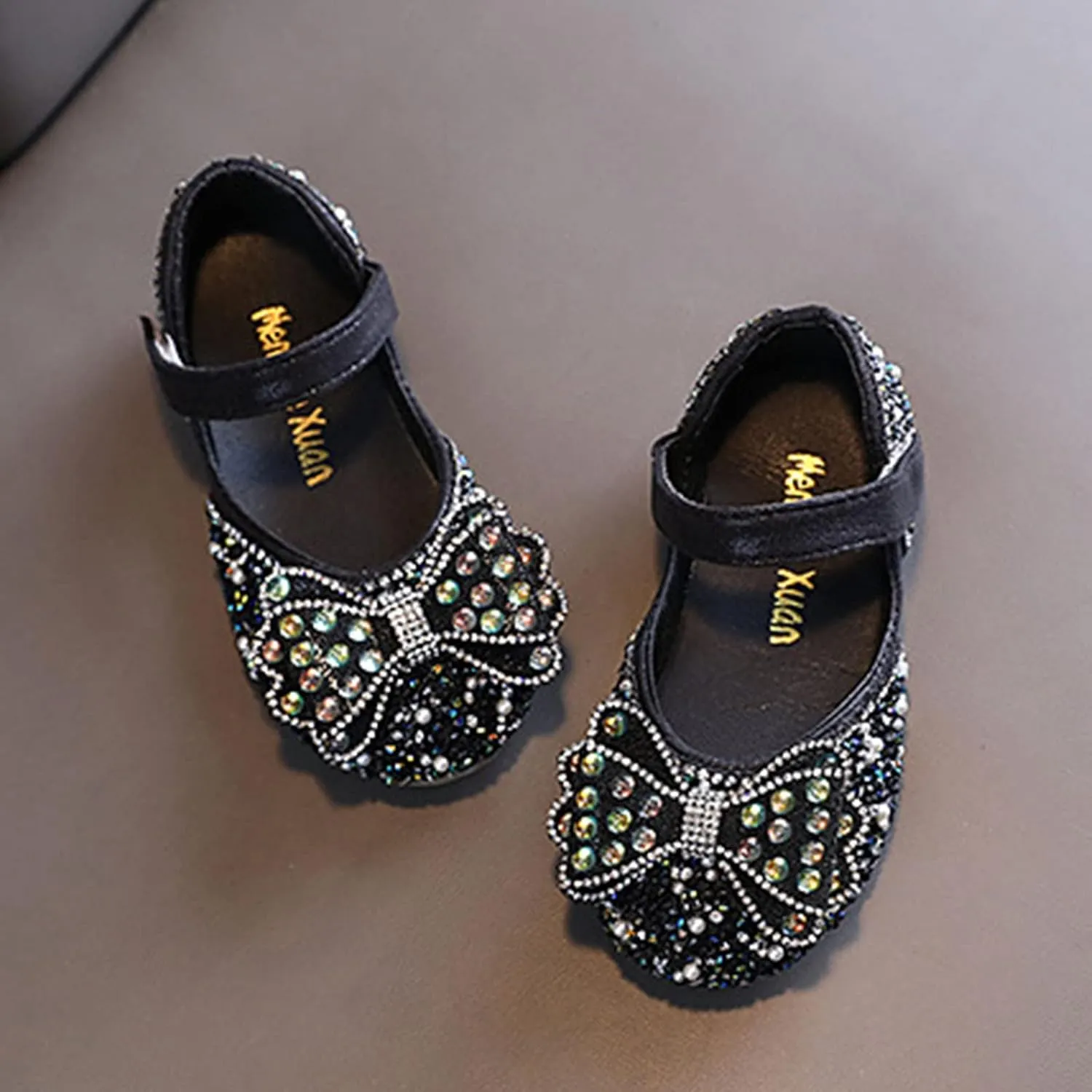 Baby Princess Dress Fashion Spring And Summer Children Dance Shoes Girls Performance Princess Buckles With Hook and Loop