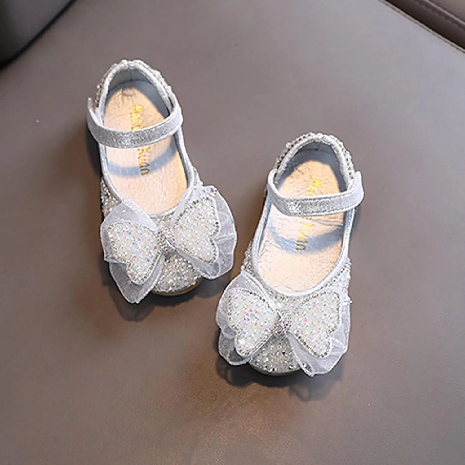 Baby Princess Dress Fashion Summer Girls Dance Shoes Princess Dress Performance Shoes Pearl Sequin Casual Dress Shoe