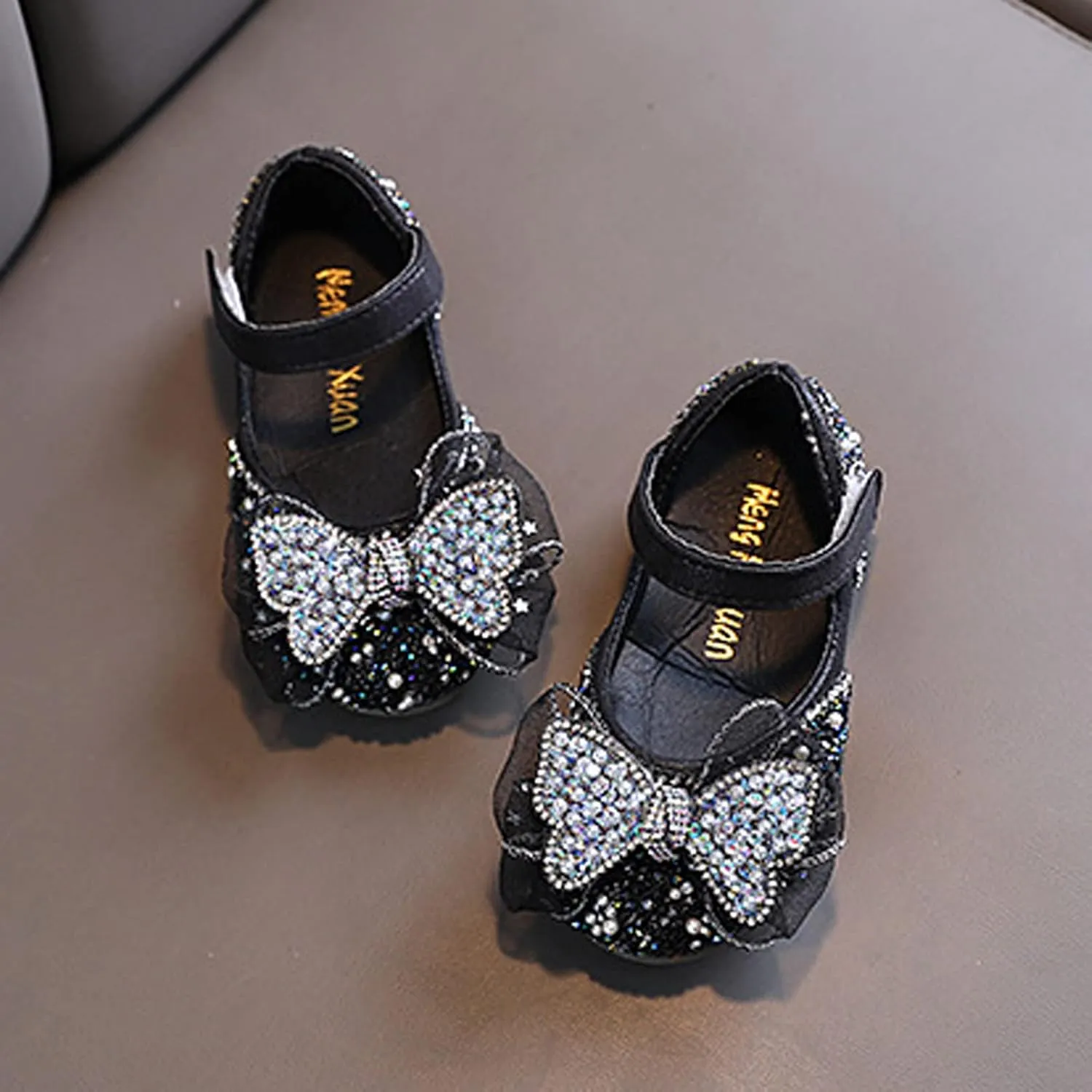 Baby Princess Dress Fashion Summer Girls Dance Shoes Princess Dress Performance Shoes Pearl Sequin Casual Dress Shoe