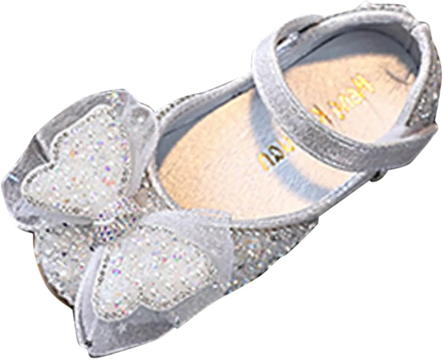 Baby Princess Dress Fashion Summer Girls Dance Shoes Princess Dress Performance Shoes Pearl Sequin Casual Dress Shoe