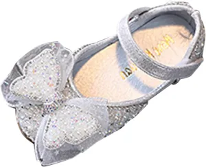 Baby Princess Dress Fashion Summer Girls Dance Shoes Princess Dress Performance Shoes Pearl Sequin Casual Dress Shoe