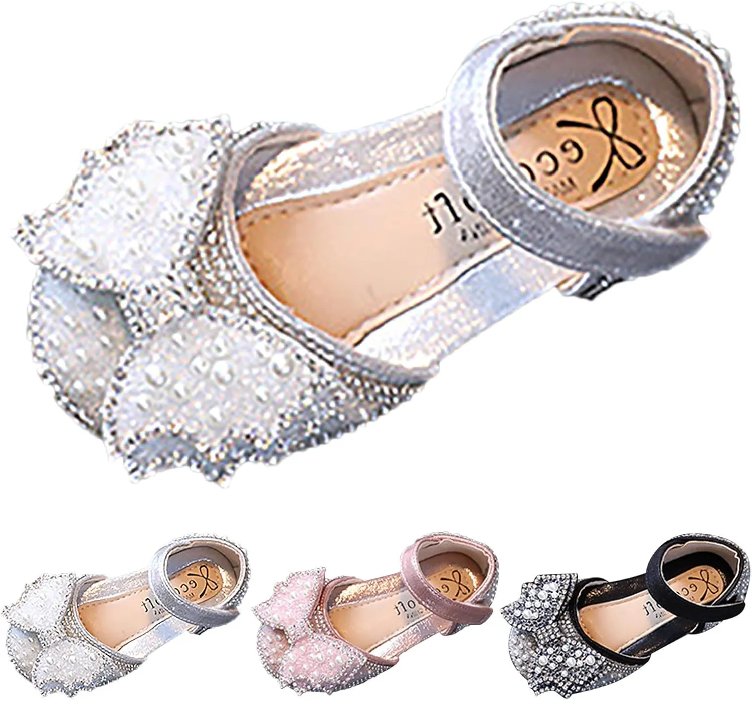 Baby Sandals Fashion Spring And Summer Children Dance Shoes Girls Dress Performance Princess Shoes Closed Toe Sandals