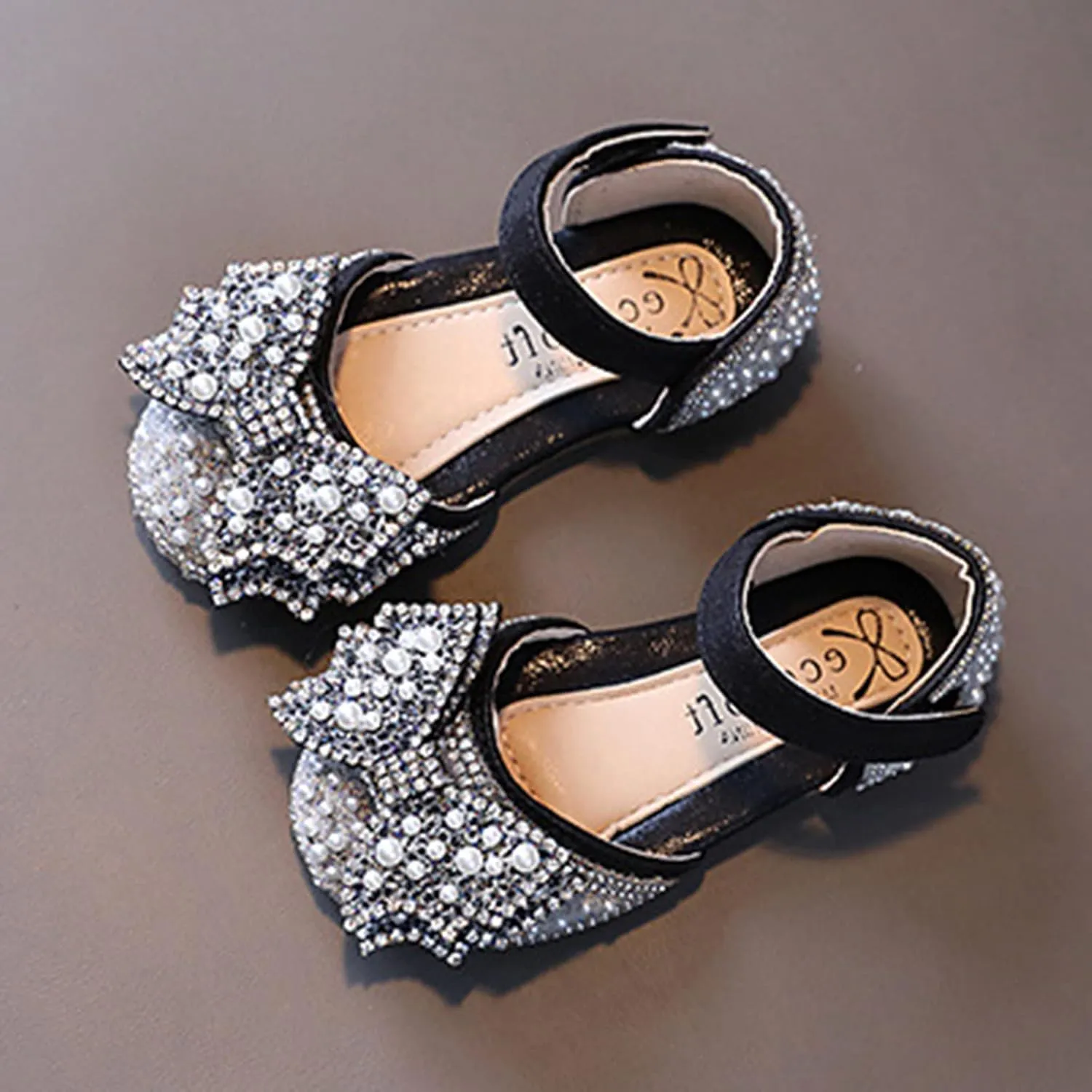 Baby Sandals Fashion Spring And Summer Children Dance Shoes Girls Dress Performance Princess Shoes Closed Toe Sandals