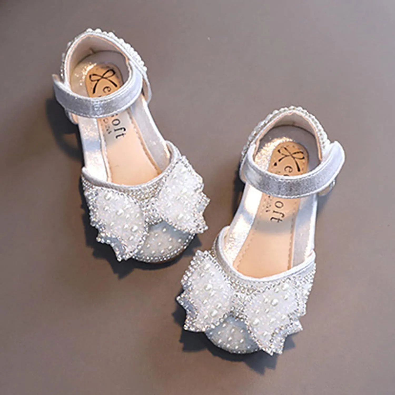 Baby Sandals Fashion Spring And Summer Children Dance Shoes Girls Dress Performance Princess Shoes Closed Toe Sandals