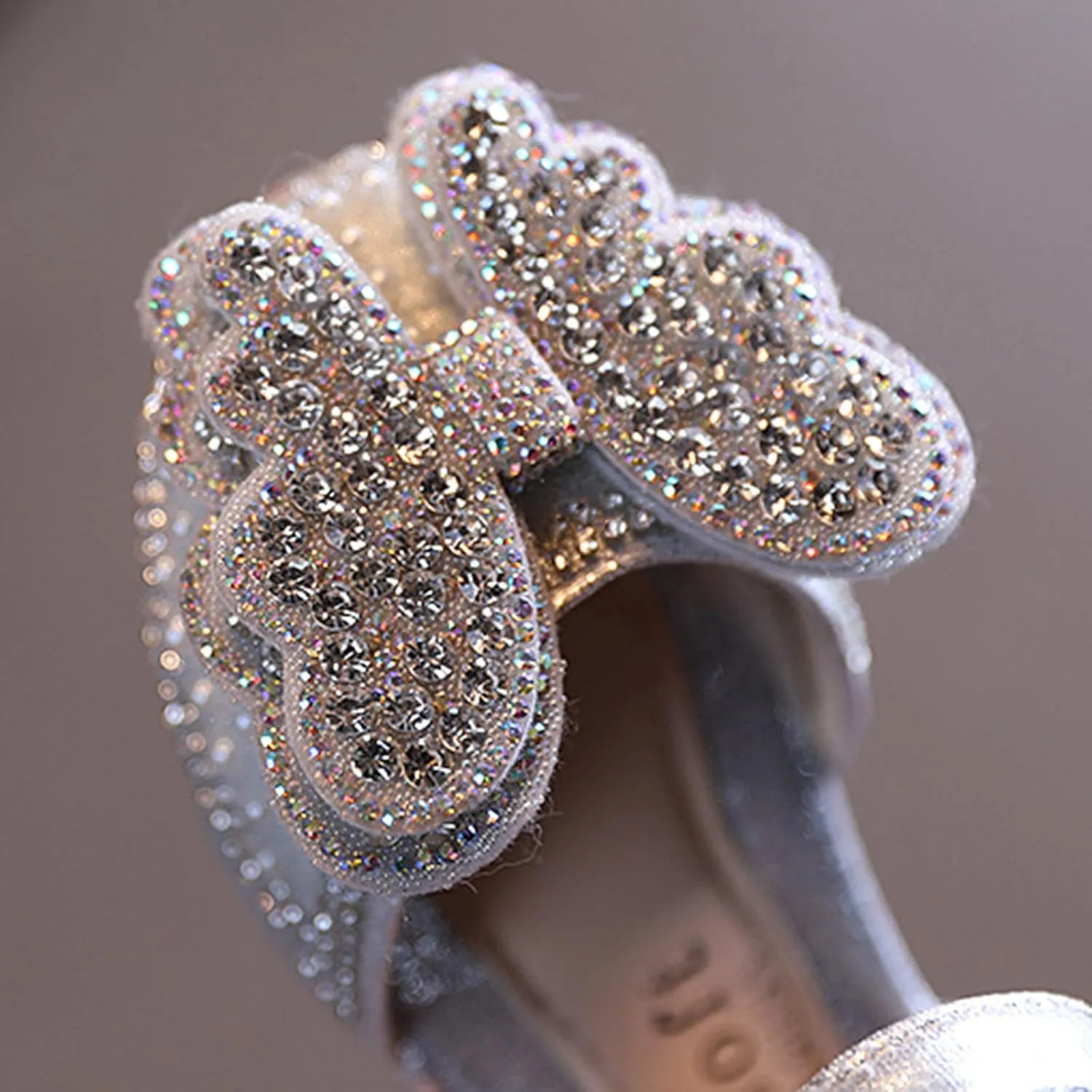 Baby Sandals Fashion Summer Girls Dance Shoes Princess Dress Performance Shoes Butterfly Toddler First Walking Shoes