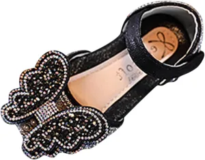 Baby Sandals Fashion Summer Girls Dance Shoes Princess Dress Performance Shoes Butterfly Toddler First Walking Shoes
