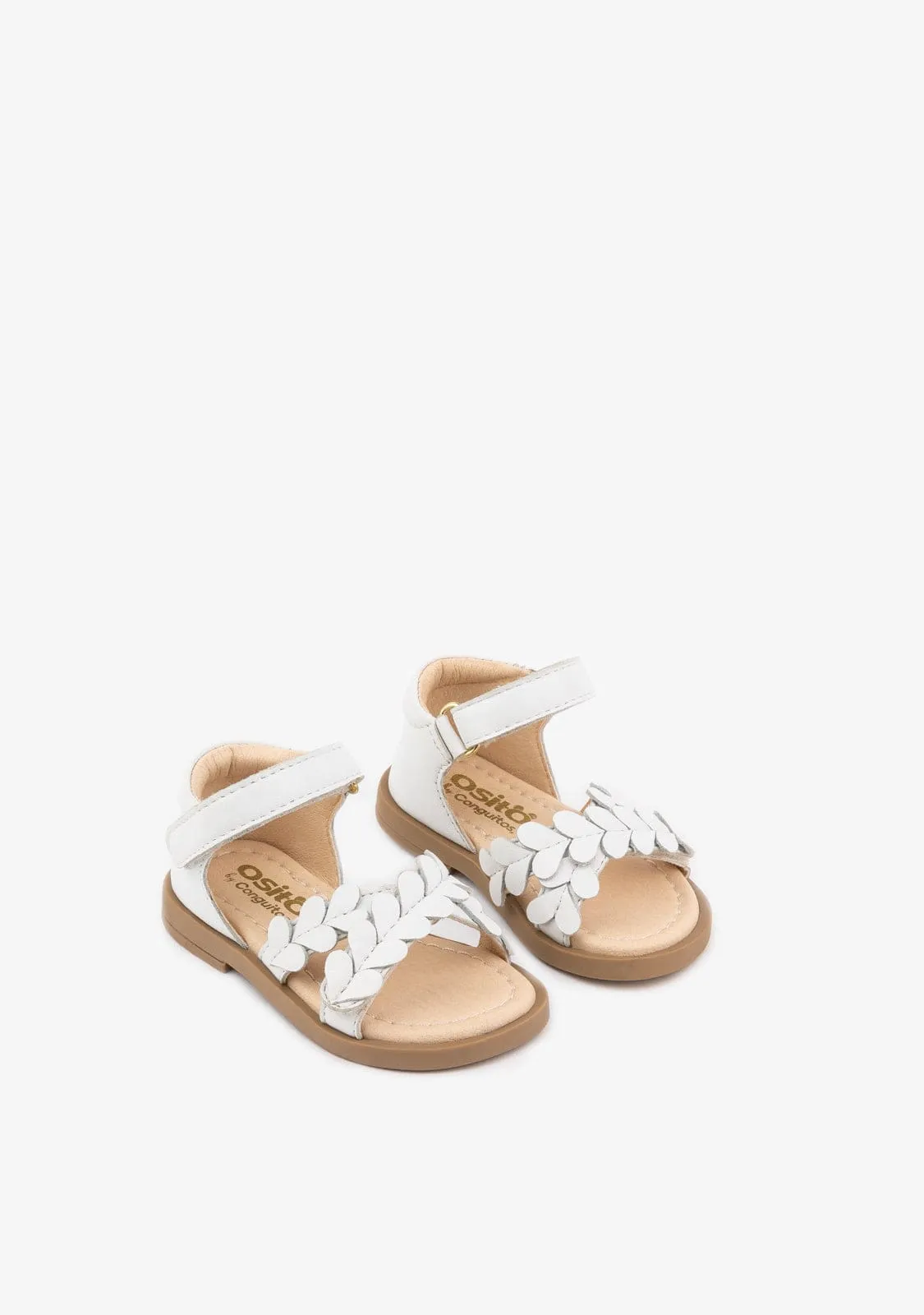 Baby's White Sandals Napa