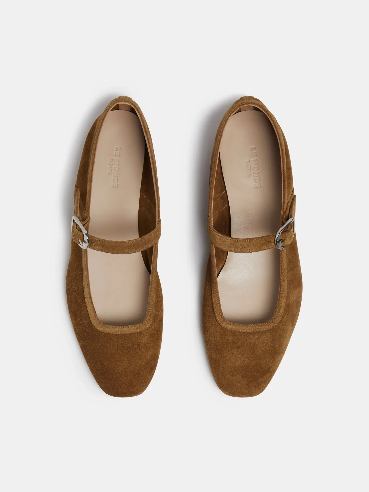 Ballet Mary Jane / Taupe Suede