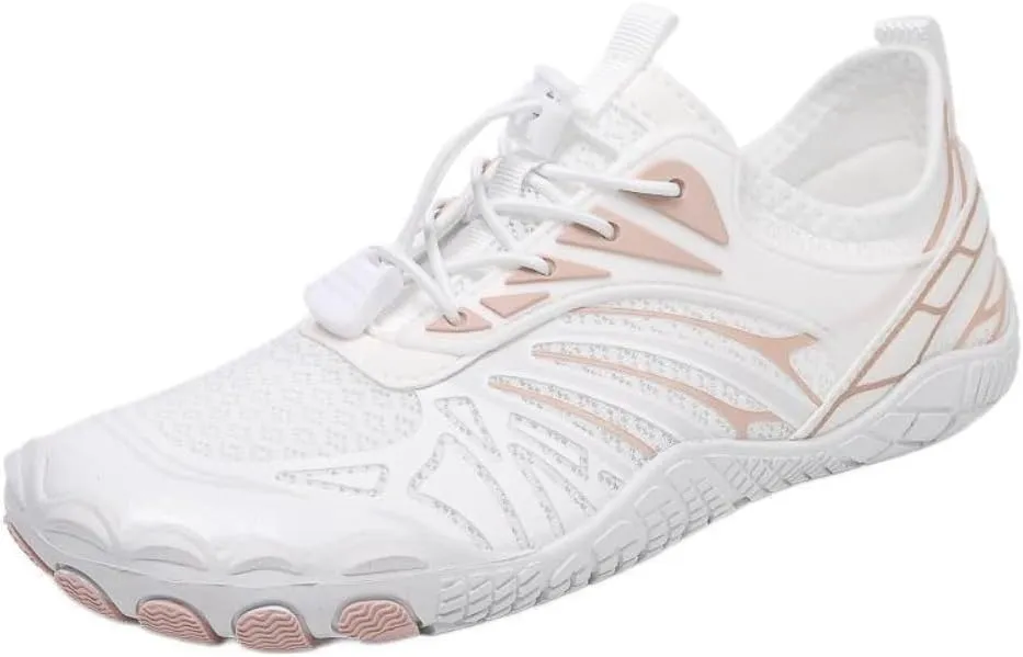 Barefoot Shoes for Women Minimalist Wide Toe Box Non-Slip Running Cross Training Breathable Mesh Lightweight Zero Drop Sole Quick Dry Walking Hiking Outdoor