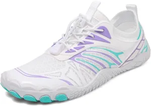Barefoot Shoes for Women Minimalist Wide Toe Box Non-Slip Running Cross Training Breathable Mesh Lightweight Zero Drop Sole Quick Dry Walking Hiking Outdoor