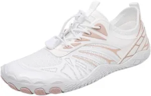 Barefoot Shoes for Women Minimalist Wide Toe Box Non-Slip Running Cross Training Breathable Mesh Lightweight Zero Drop Sole Quick Dry Walking Hiking Outdoor