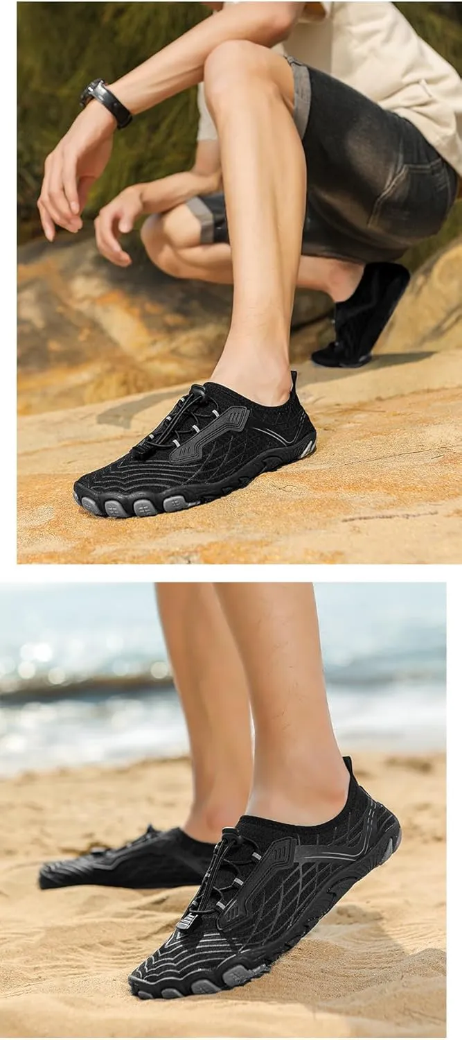 Barefoot Shoes Women Wide Toe Box Non Slip Hiking Walking Outdoor Beach Breathable Mesh Comfortable Lightweight Zero Drop Sole Minimalist Quick Dry Cross Trainer
