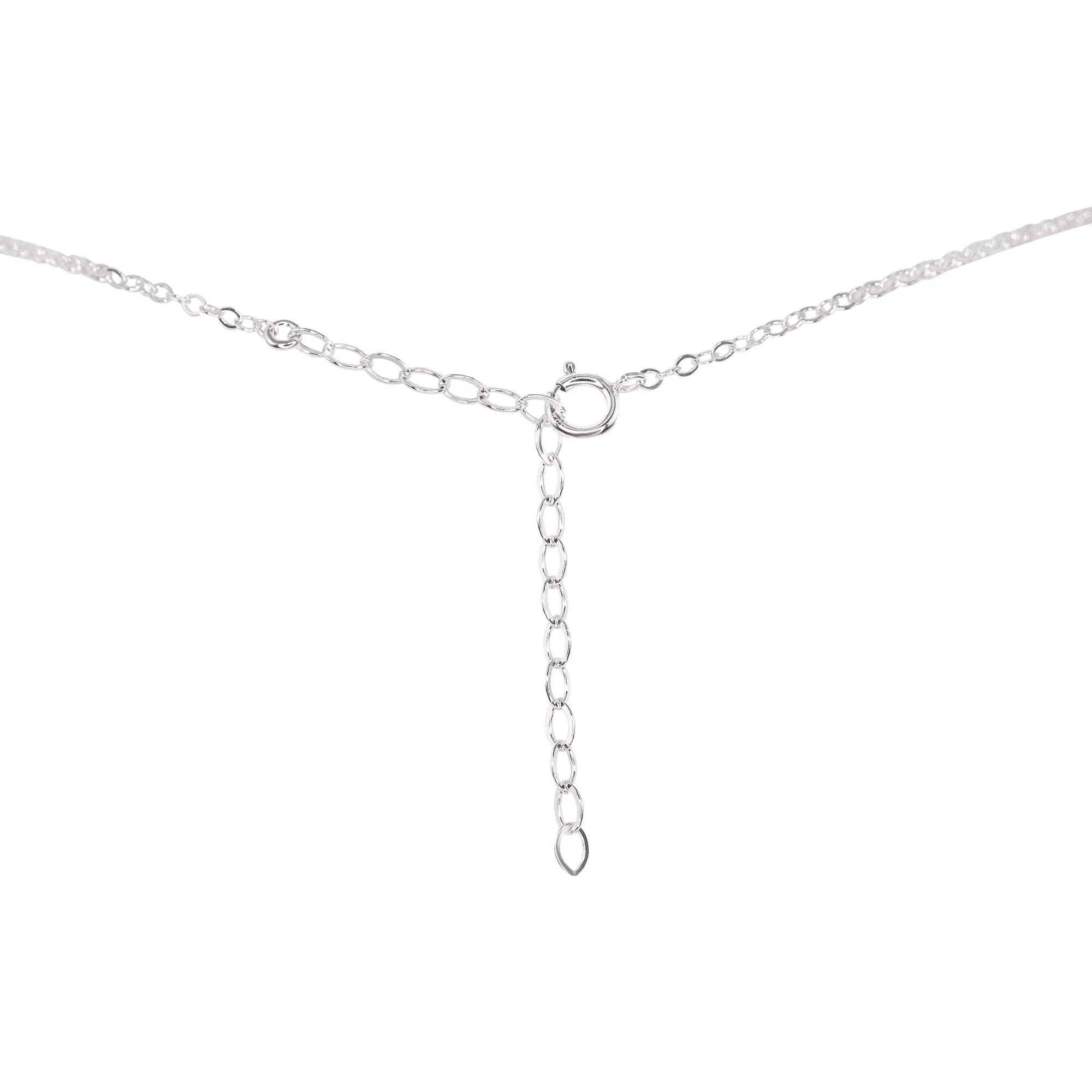 Black Tourmaline Mini Double Terminated Crystal Point Pendant Choker Necklace