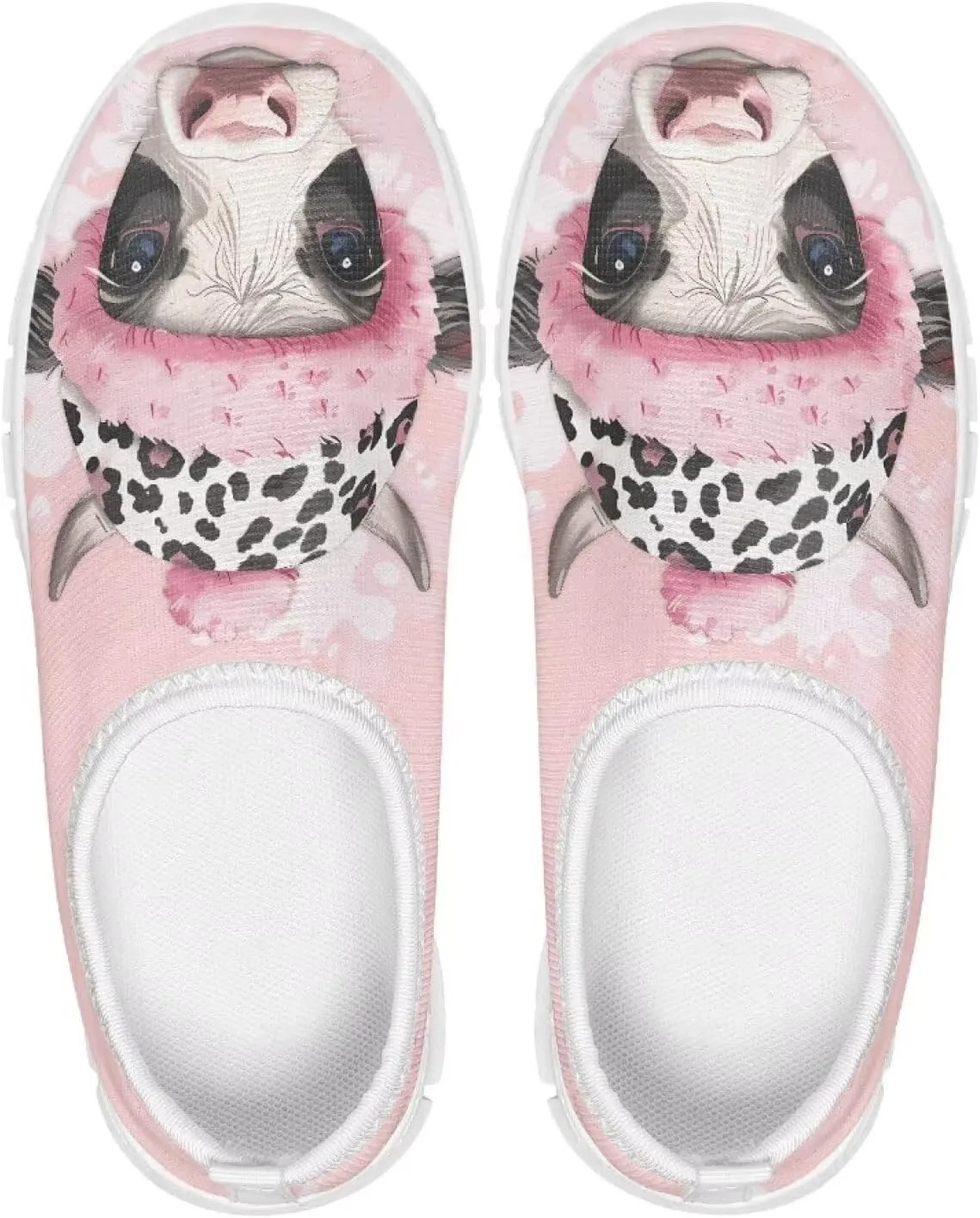 Boys Girls Slip Ons Flat Lightweight Sneakers Walking Casual Loafers Comfortable Art Painted Travel Outdoor Shoes for Big Kids US Size 11-15