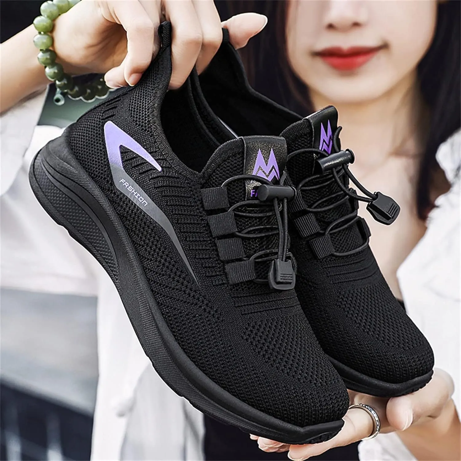 Cathalem Pink Solid Running Slip On Sneakers Slip Ins Shoes Mens Hands Free Orthopedic Walking Shoes for Men