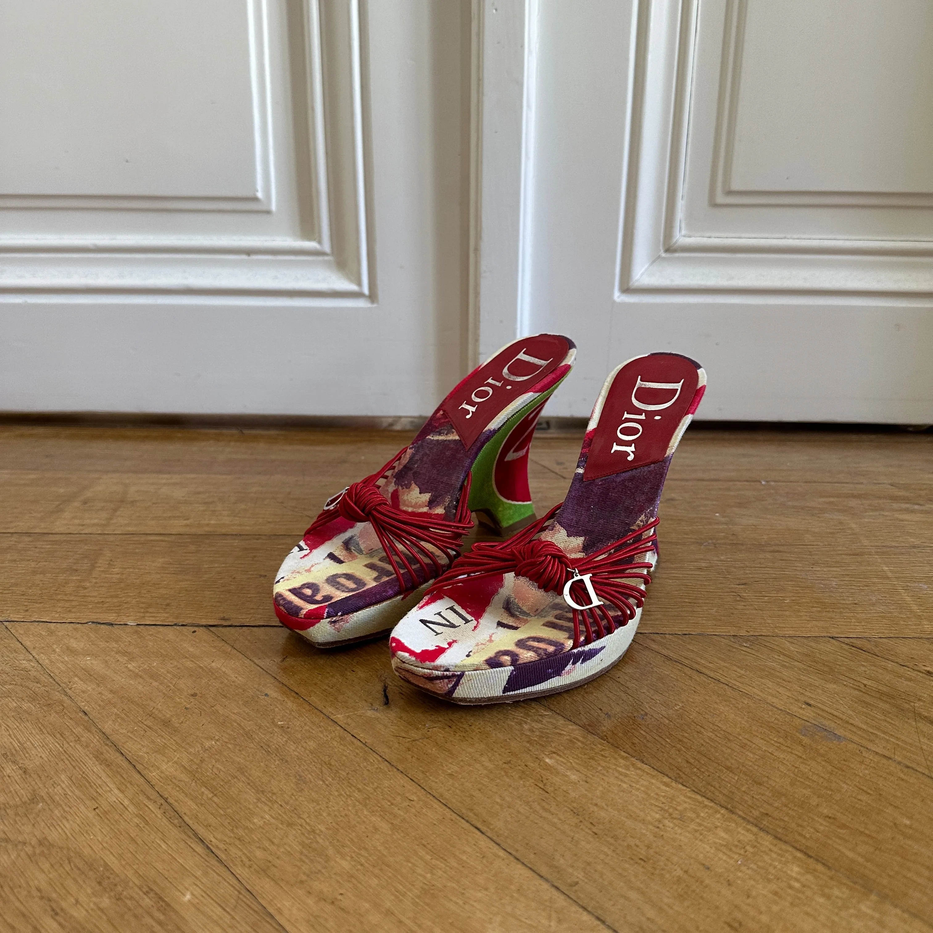 Christian Dior by John Galliano SS03 Fashion Victim Heels