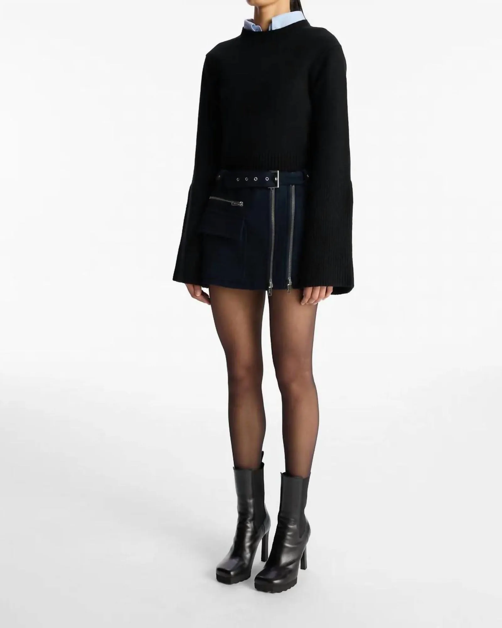 Clover Sweater in Black | Black