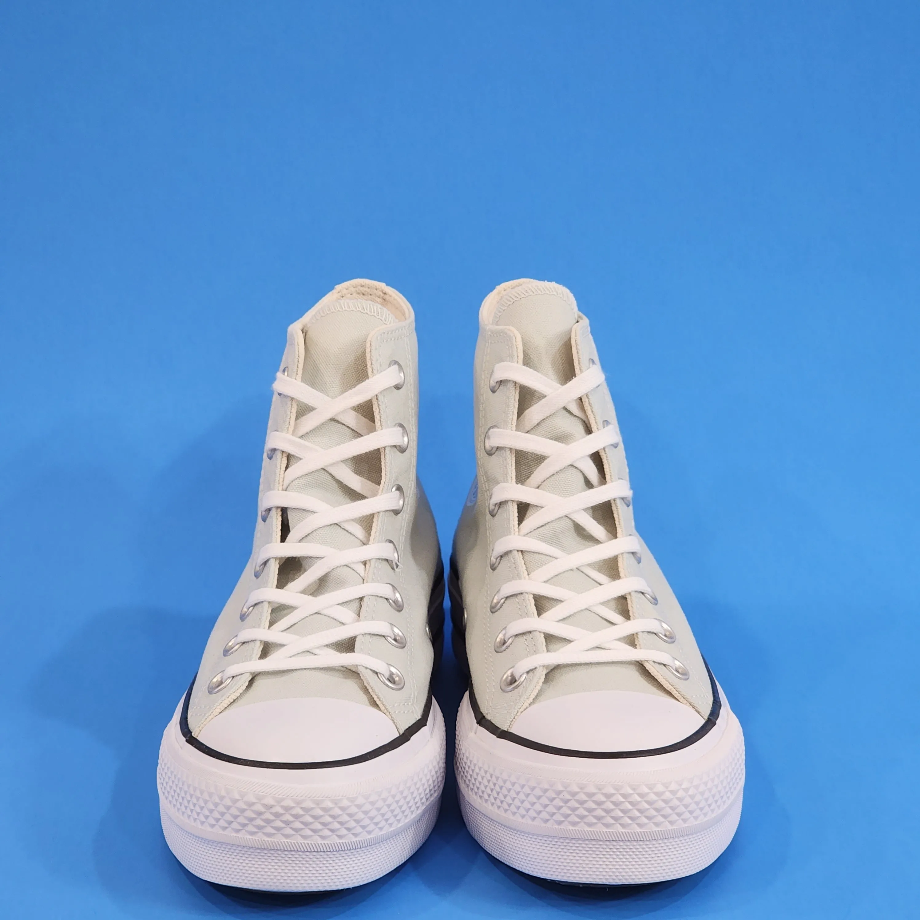 Converse CTAS Platform Lift 'Light Silver' Women's Platform Sneakers 572720C NWT