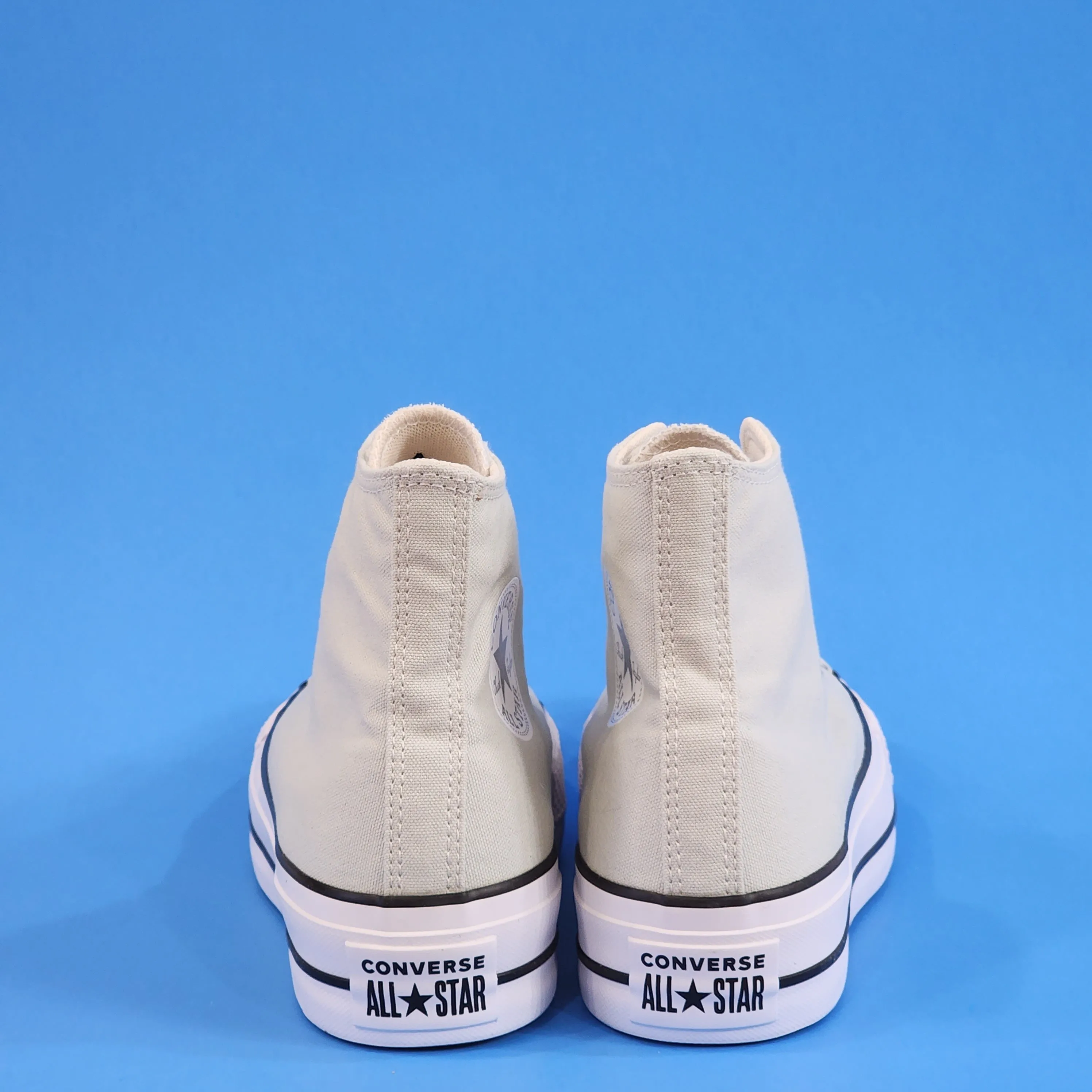 Converse CTAS Platform Lift 'Light Silver' Women's Platform Sneakers 572720C NWT