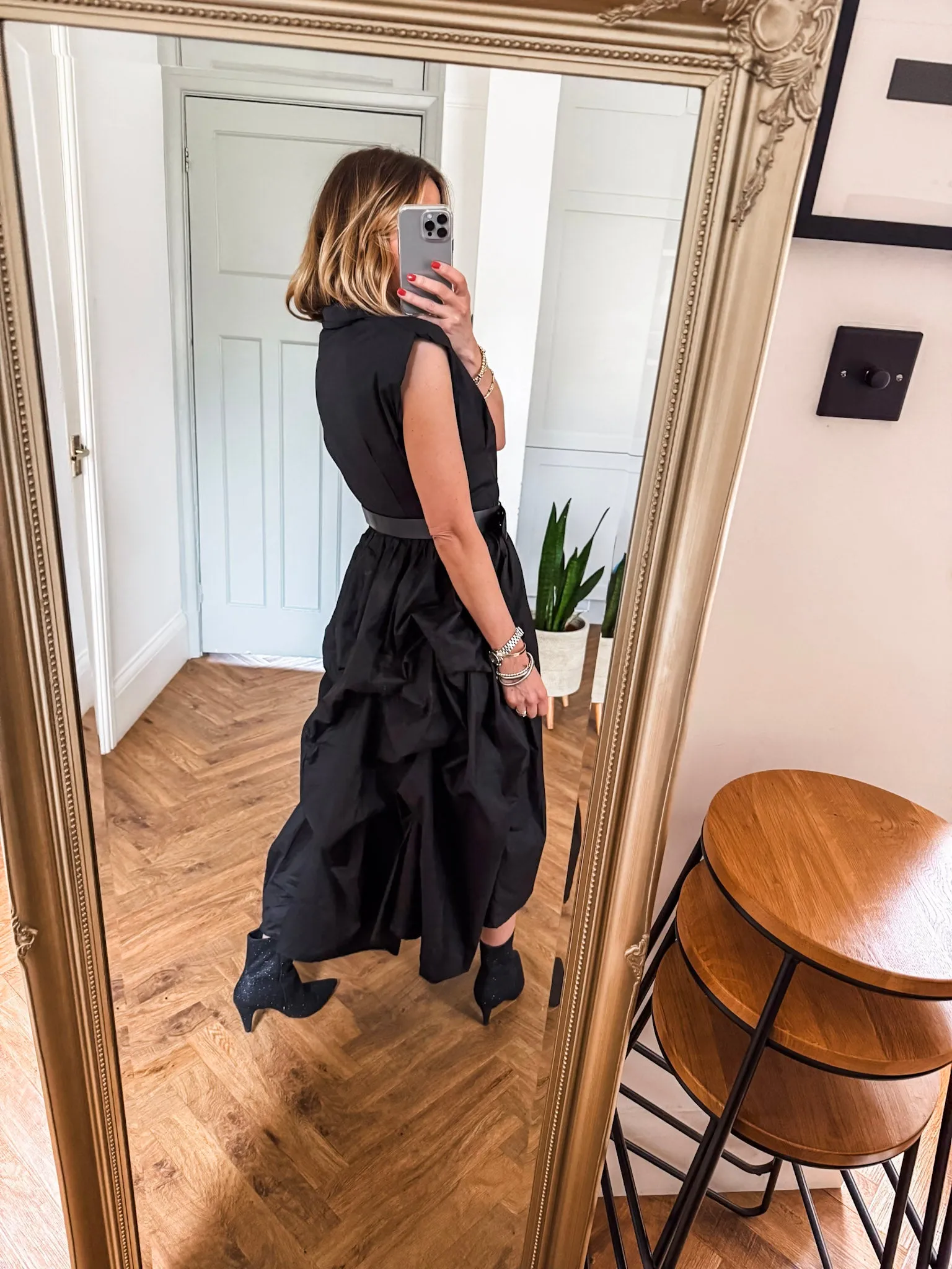 Cotton Belted Dress