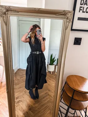 Cotton Belted Dress