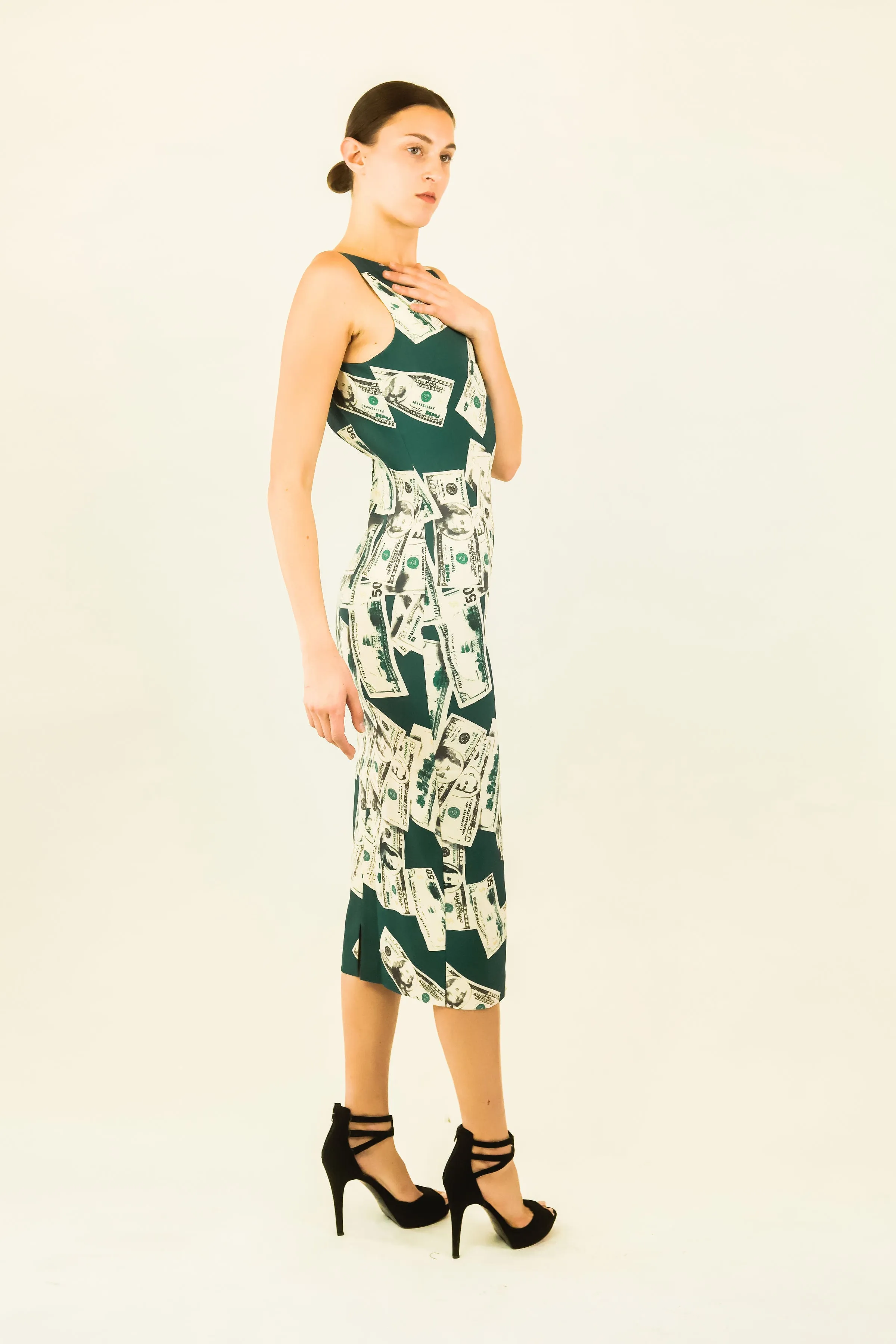 D&G Limited Edition Money Dress S/S 2001