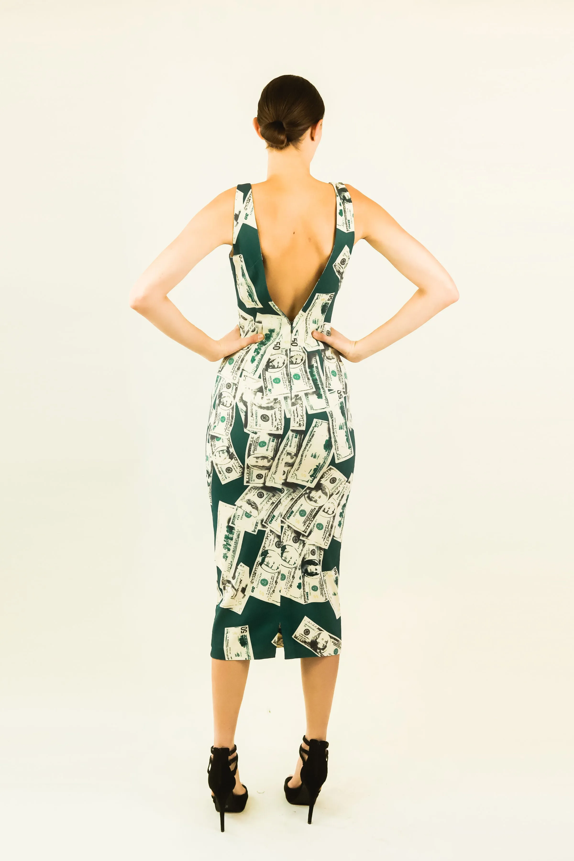 D&G Limited Edition Money Dress S/S 2001
