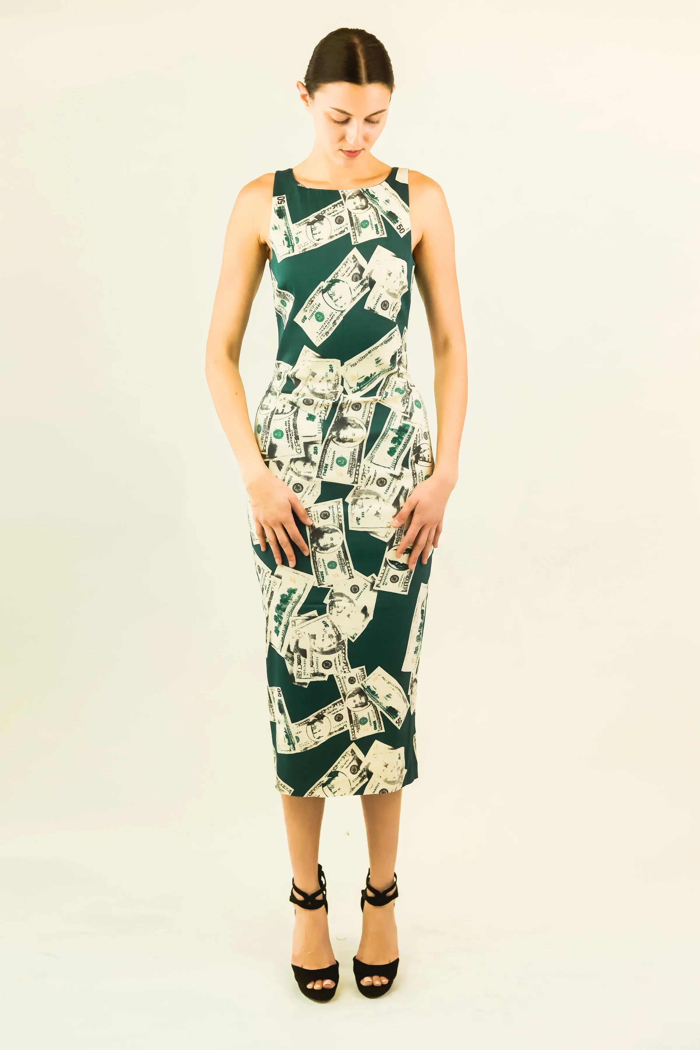 D&G Limited Edition Money Dress S/S 2001