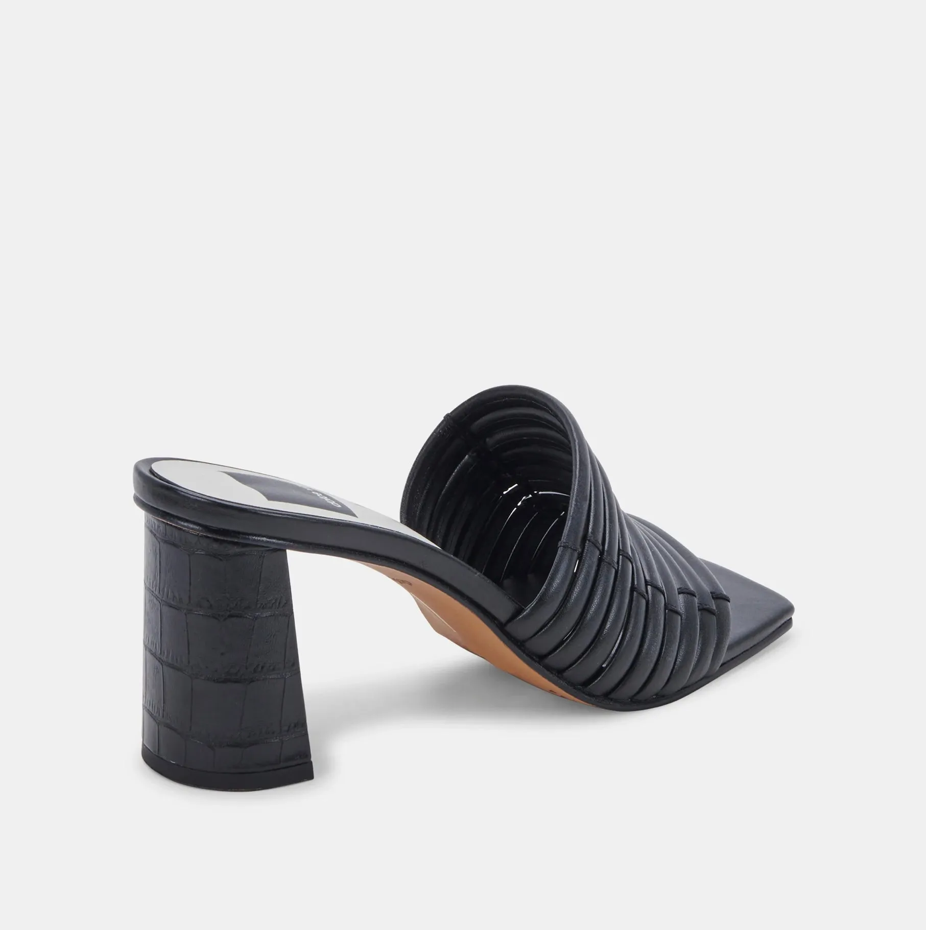 Dolce Vita Priana Multi Strap Heel in Black